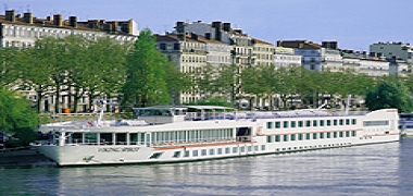 Viking Cruise Ship at Lyon